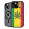 Marijuana Rasta Flag iPhone 15 Kickstand Case
